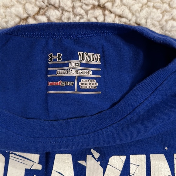 Big boys under armour bundle 2 pair of shorts, 4 shirts sizeYL to  YXL or 14/16. - Picture 10 of 15